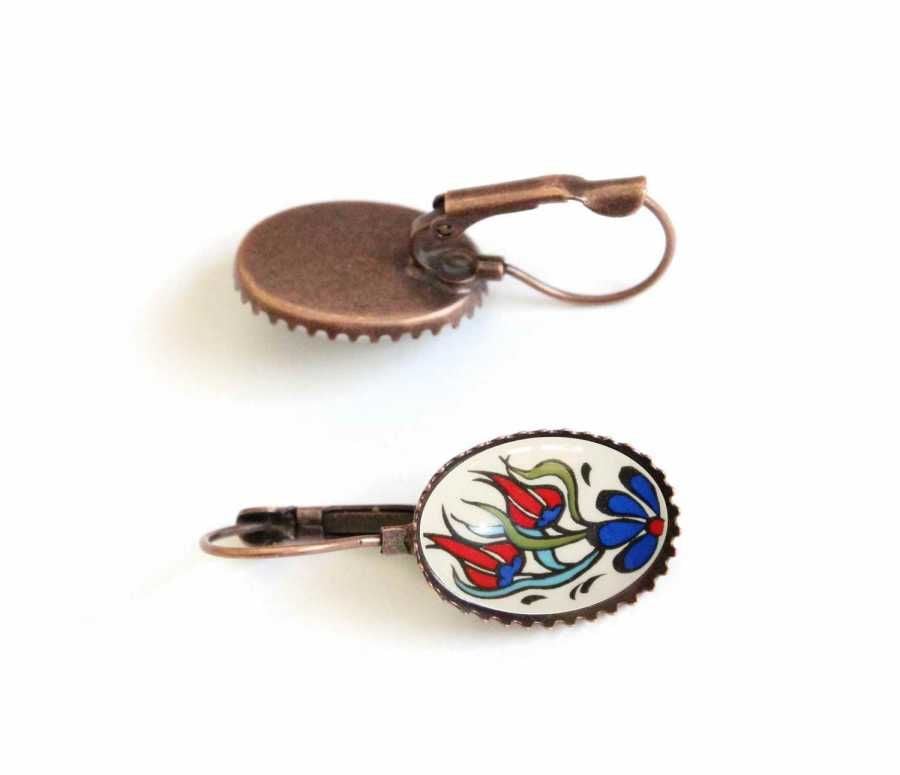 İlbay Çini Takı Küpe 6091DS016