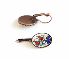 İlbay Çini Takı Küpe 6091DS016