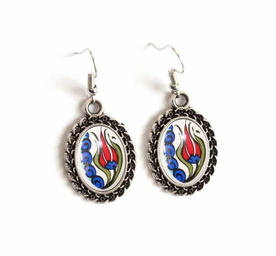 İlbay Çini Takı Küpe 6095DS037