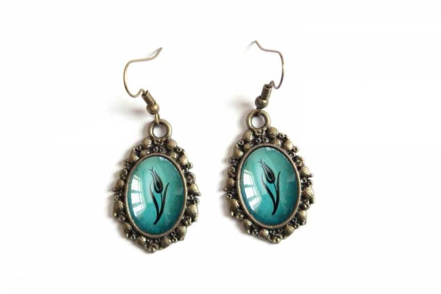 İlbay Çini Takı Küpe 6080DS503