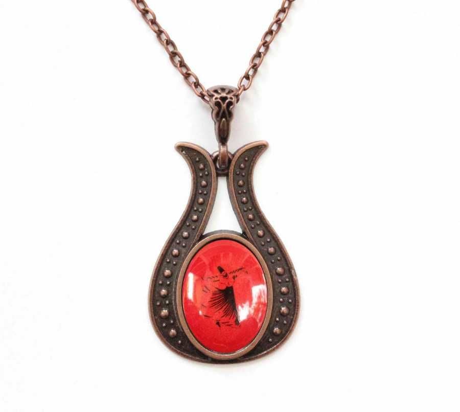 İlbay Çini Seramik Kolye 114DS508