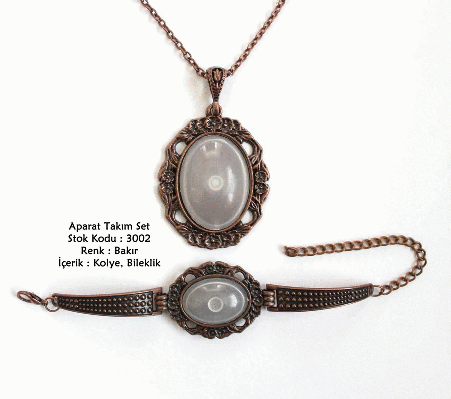 Kolye Bileklik Aparat Takım Set 3002 Bakır Kaplama