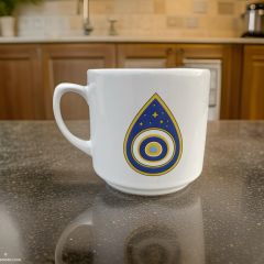 İlbay Seramik Times Kupa Bardak Mug Büyük Damla Nazar