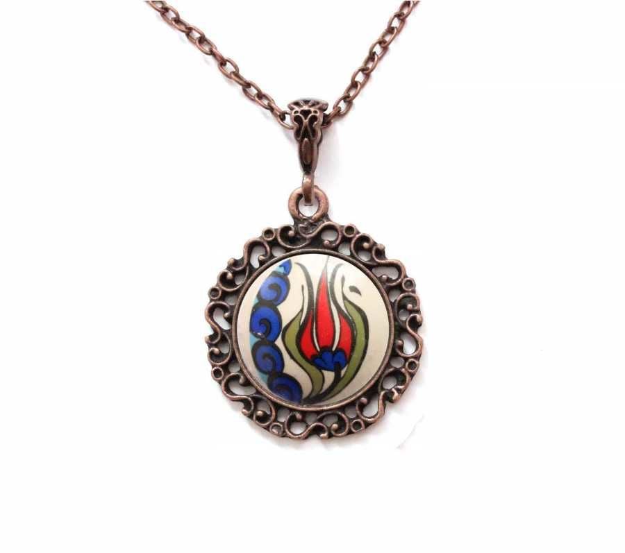 İlbay Çini Seramik Kolye 097DS120