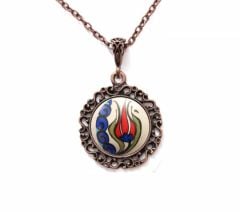 İlbay Çini Seramik Kolye 097DS120