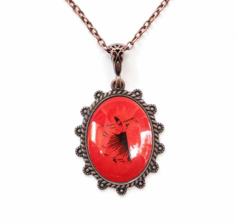 İlbay Çini Seramik Kolye 078DS508