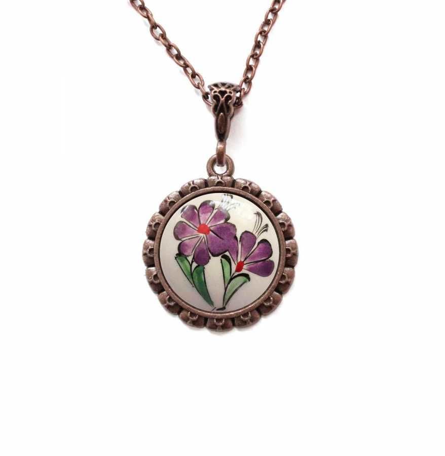 İlbay Çini Seramik Kolye 096DS112