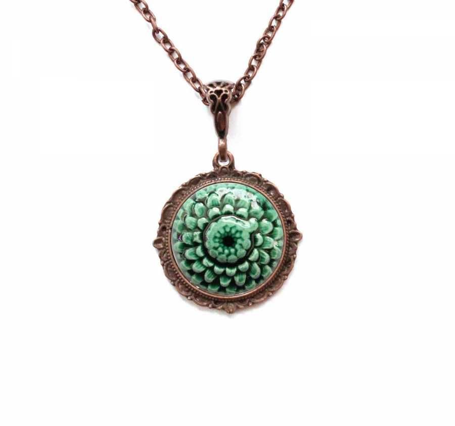 İlbay Çini Seramik Kolye 092DS158