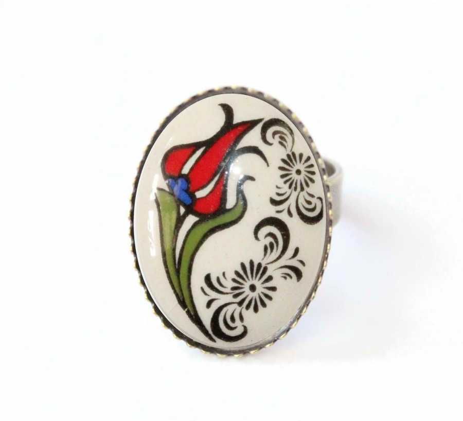 İlbay Çini Takı Yüzük 9051DS018