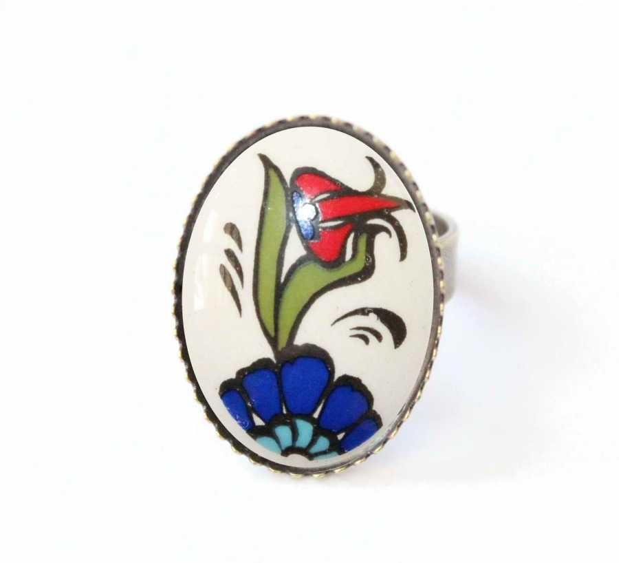 İlbay Çini Takı Yüzük 9051DS017