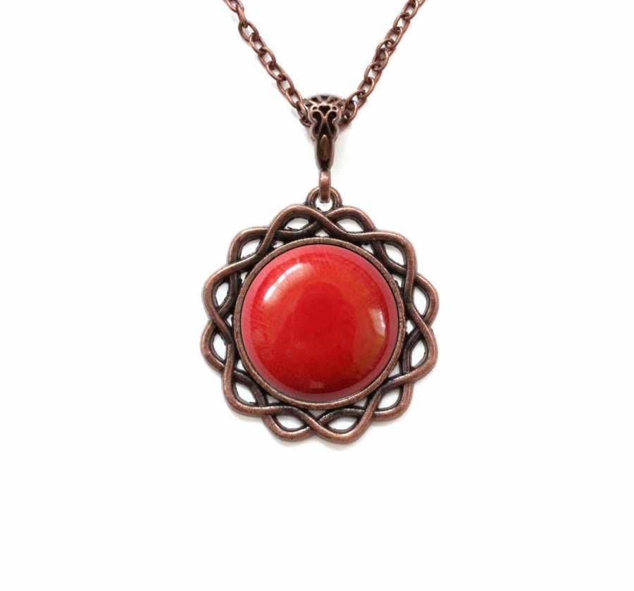 İlbay Çini Seramik Kolye 100DS350