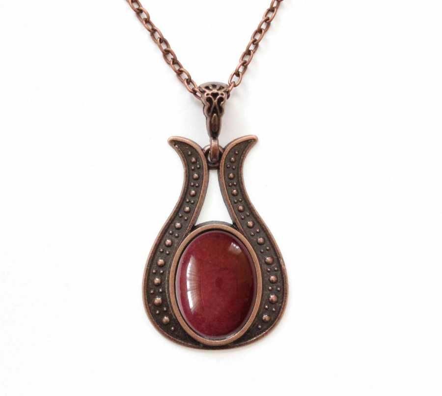 İlbay Çini Seramik Kolye 114DS301