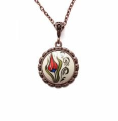 İlbay Çini Seramik Kolye 096DS147