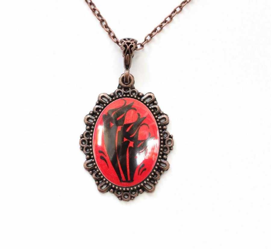 İlbay Çini Seramik Kolye 085DS507