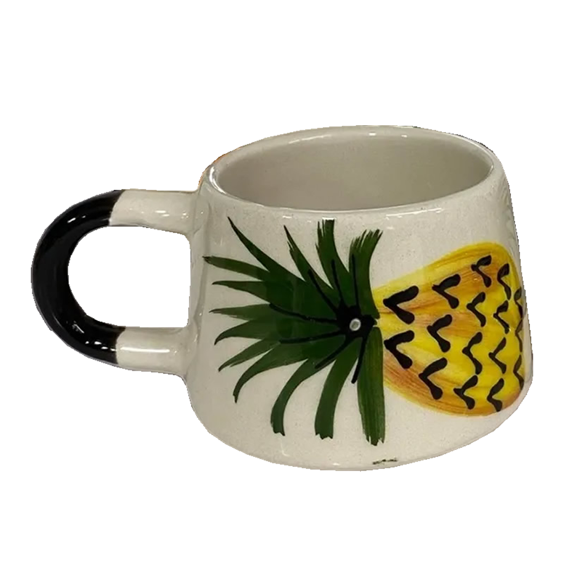 İlbay Seramik Klasik Kupa Bardak Mug Ananas