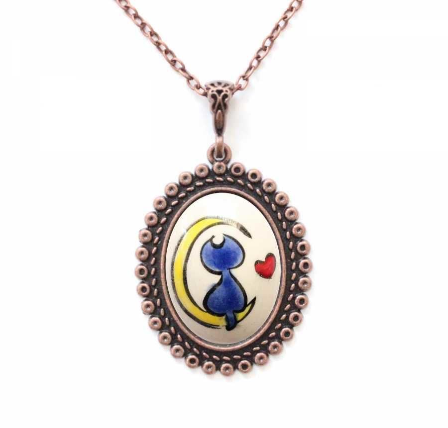 İlbay Çini Seramik Kolye 080DS097