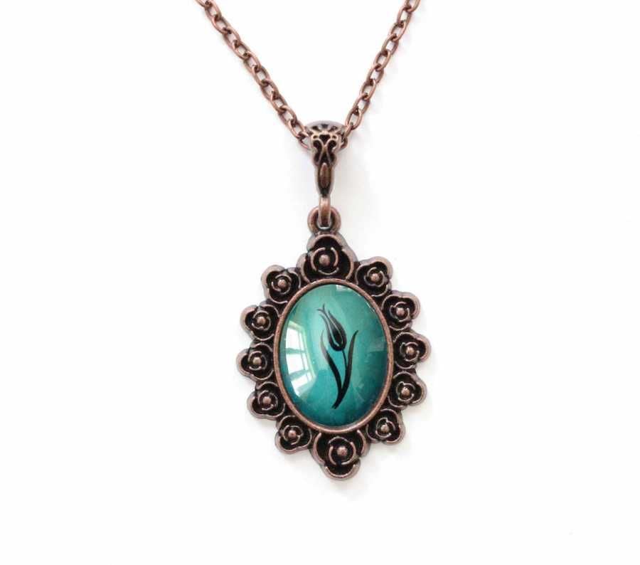 İlbay Çini Seramik Kolye 115DS503