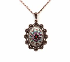 İlbay Çini Seramik Kolye 088DS055