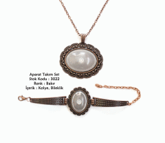 Kolye Bileklik Aparat Takım Set 3022 Bakır Kaplama