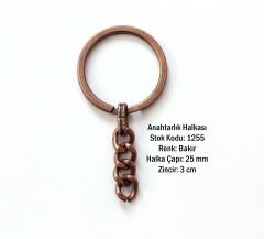 Anahtarlık Halkası 1255 Bakır Kaplama