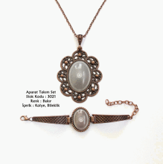 Kolye Bileklik Aparat Takım Set 3021 Bakır Kaplama