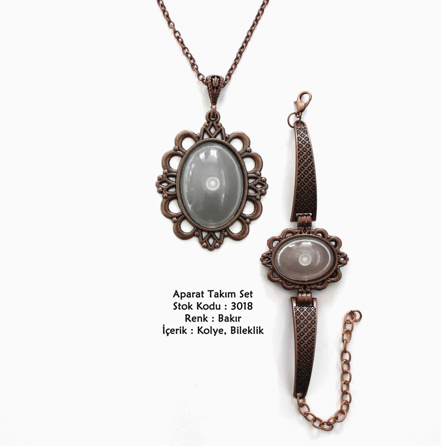 Kolye Bileklik Aparat Takım Set 3018 Bakır Kaplama