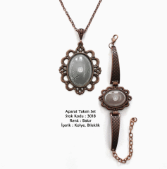 Kolye Bileklik Aparat Takım Set 3018 Bakır Kaplama