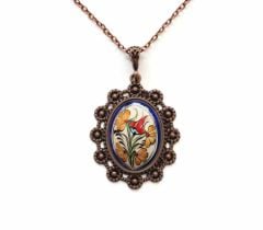 İlbay Çini Seramik Kolye 088DS056