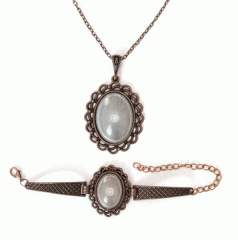 Kolye Bileklik Aparat Takım Set 3016 Bakır Kaplama