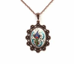 İlbay Çini Seramik Kolye 088DS052