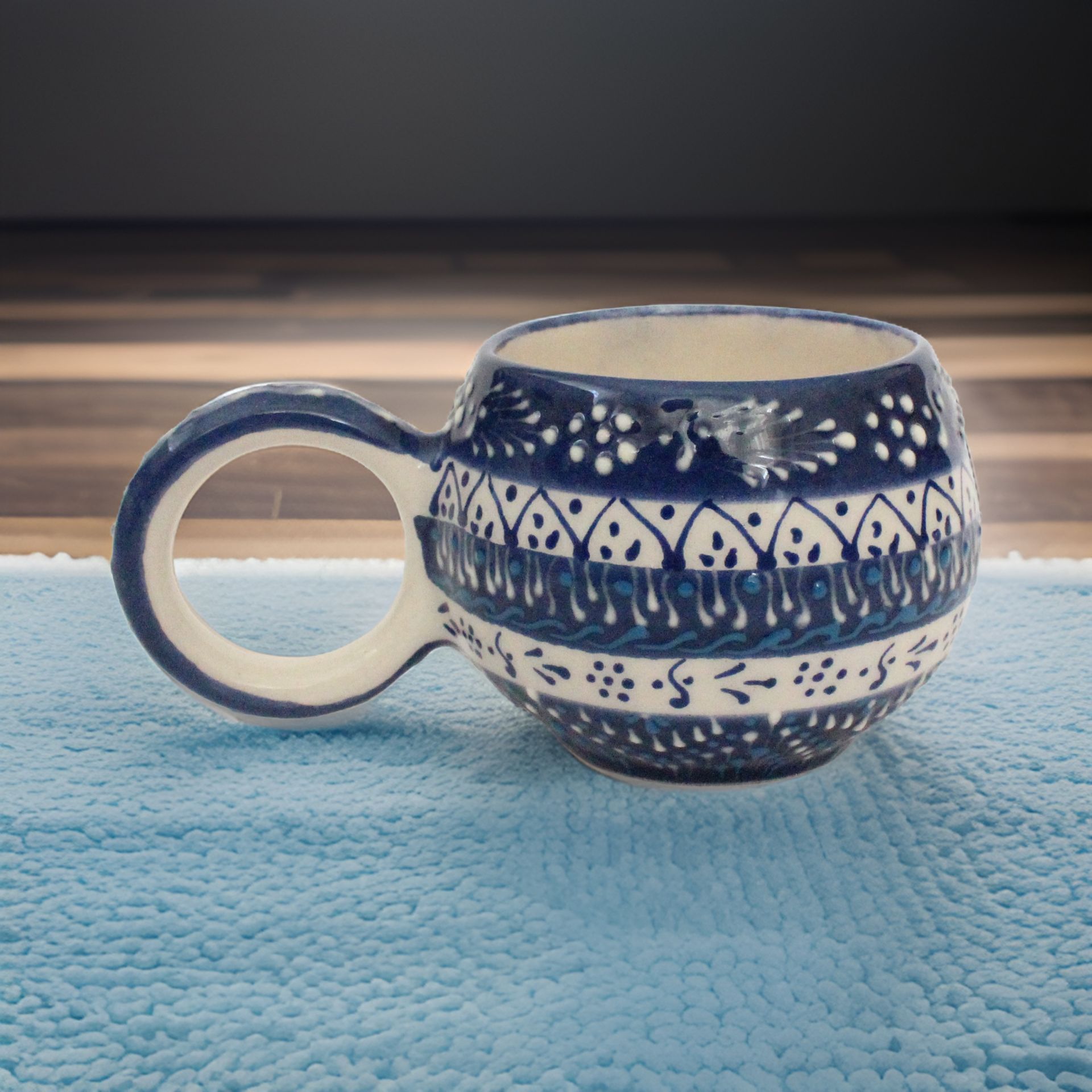 İlbay Seramik Kupa Mug Ece Aile Deseni