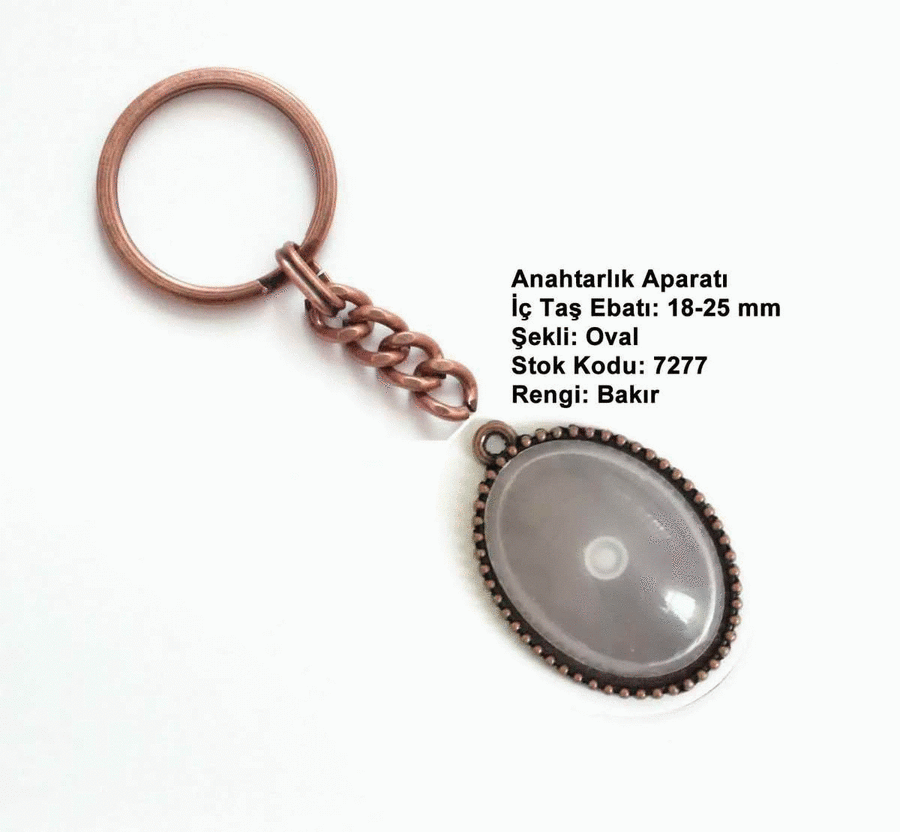 Anahtarlık Aparatı 7277 Bakır Kaplama