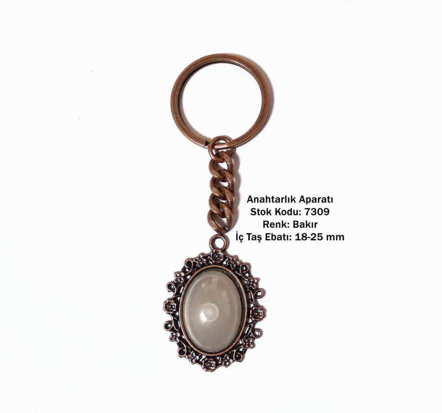 Anahtarlık Aparatı 7309 Bakır Kaplama