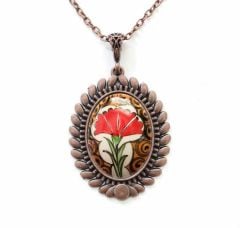 İlbay Çini Seramik Kolye 477DS061