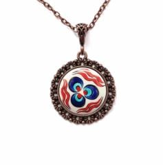 İlbay Çini Seramik Kolye 091DS129