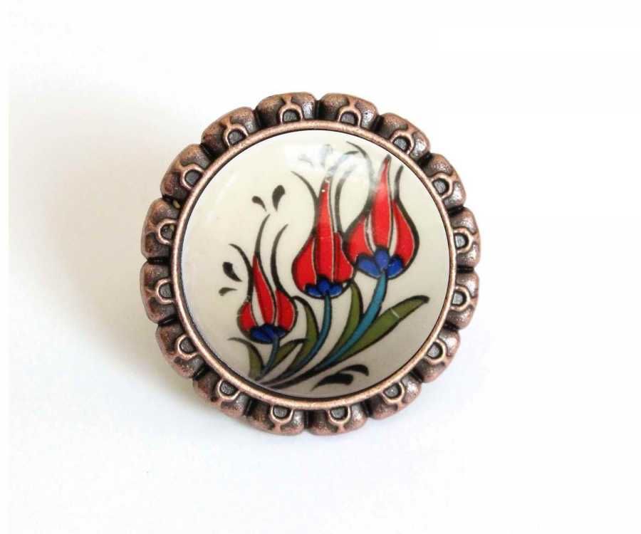 İlbay Çini Takı Yüzük 9023DS123