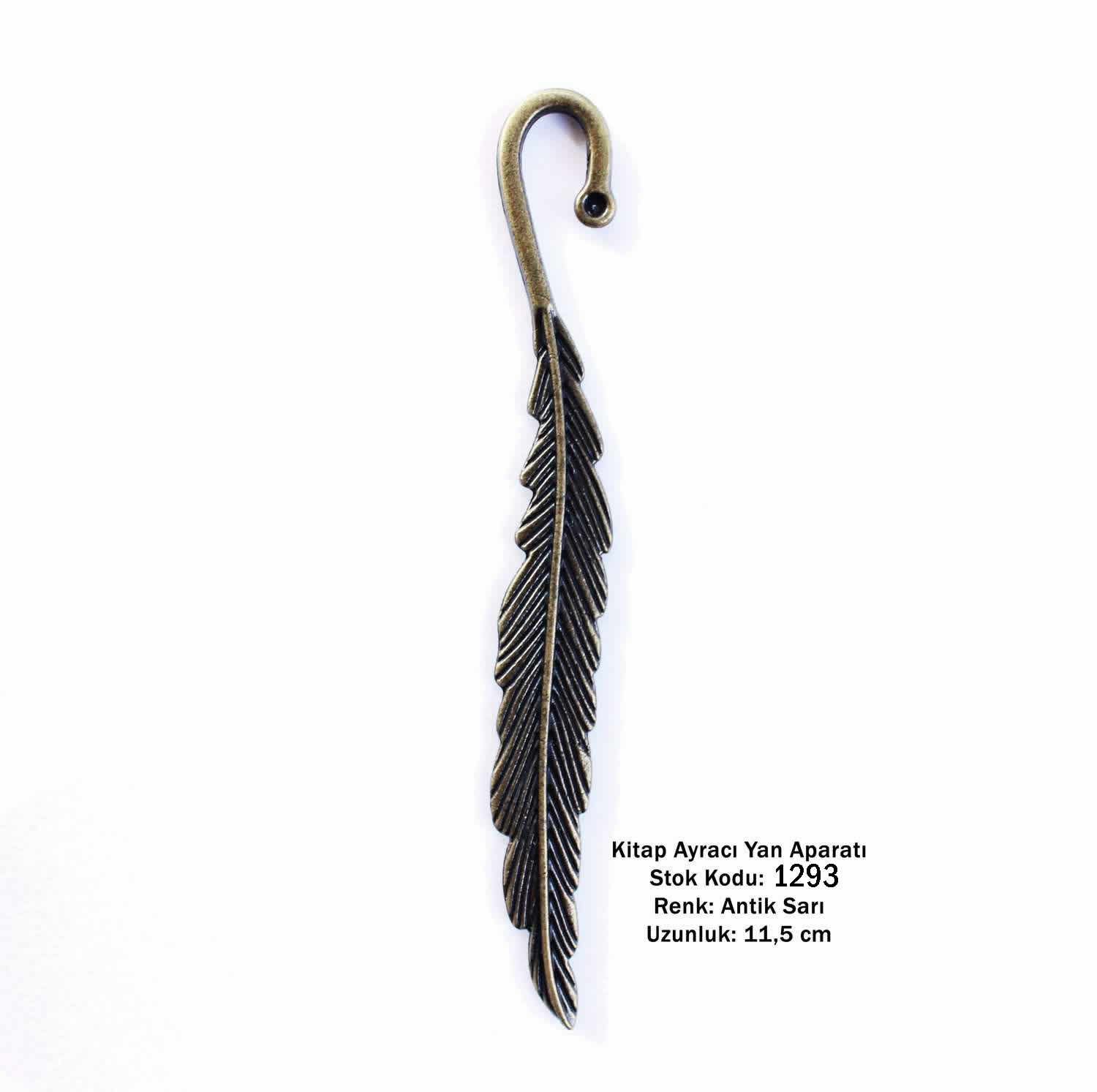 Kitap Ayracı Yan Aparatı 1293 Antik Sarı