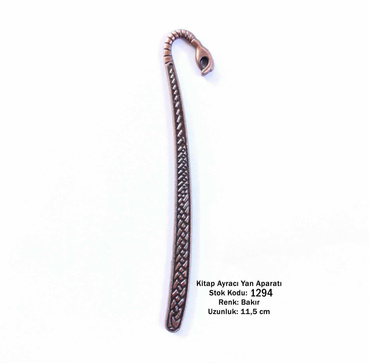 Kitap Ayracı Yan Aparatı 1294 Bakır Kaplama