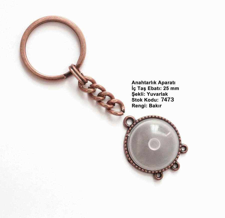 Anahtarlık Aparatı 7473 Bakır Kaplama