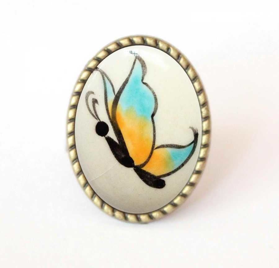 İlbay Çini Takı Yüzük 9009DS098