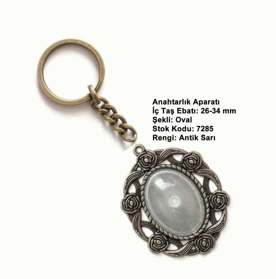 Anahtarlık Aparatı 7285 Antik Sarı