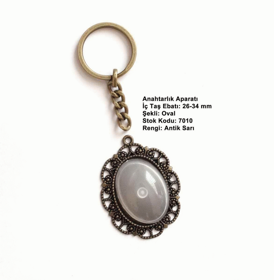 Anahtarlık Aparatı 7010 Antik Sarı