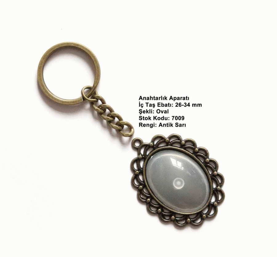 Anahtarlık Aparatı 7009 Antik Sarı