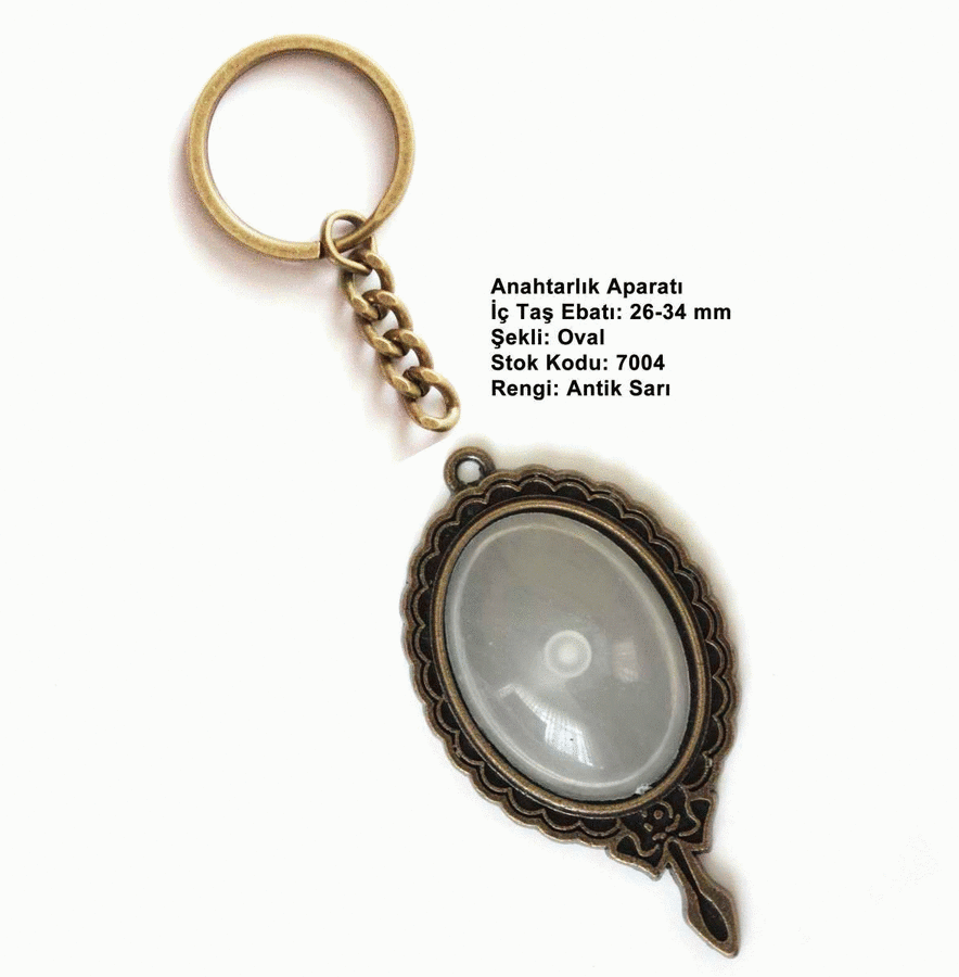 Anahtarlık Aparatı 7004 Antik Sarı