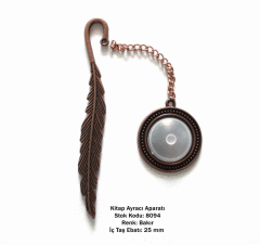 Kitap Ayracı Aparatı 8094 Bakır Kaplama