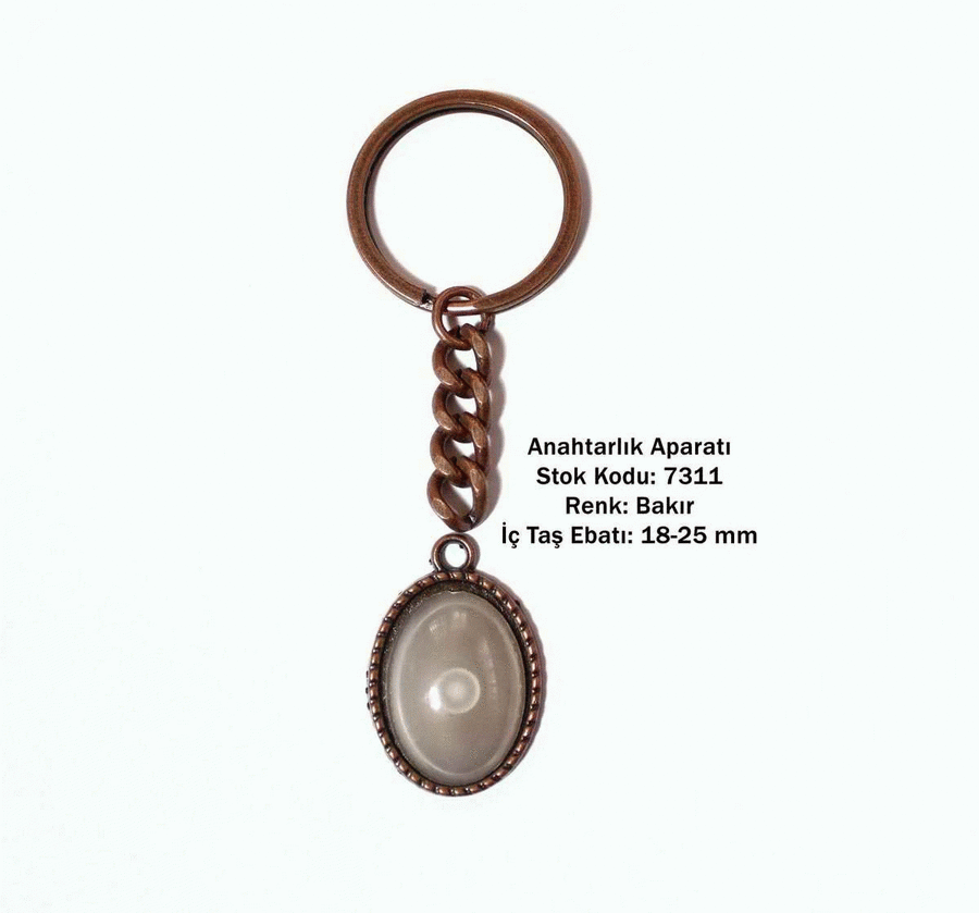 Anahtarlık Aparatı 7311 Bakır Kaplama