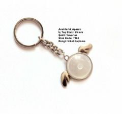 Metal Anahtarlık Aparatı Aksesuarı 7461 Nikel Kaplama