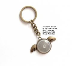 Metal Anahtarlık Aparatı Aksesuarı 7464 Nikel Kaplama