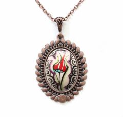 İlbay Çini Seramik Kolye 274DS064