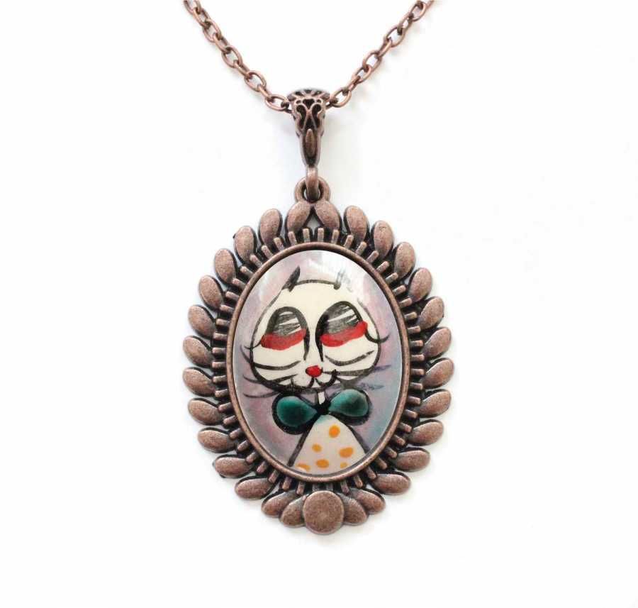 İlbay Çini Seramik Kolye 274DS083